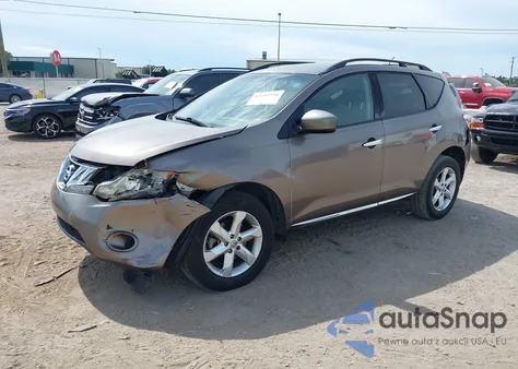 2009 Nissan Murano S z USA, uszkodzony, nr VIN JN8AZ18U69W011798